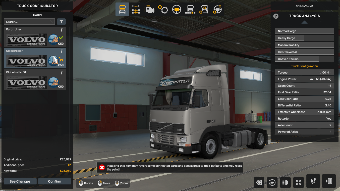 HHC Volvo FH MKI VIP