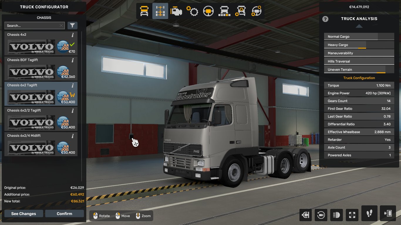 HHC Volvo FH MKI VIP